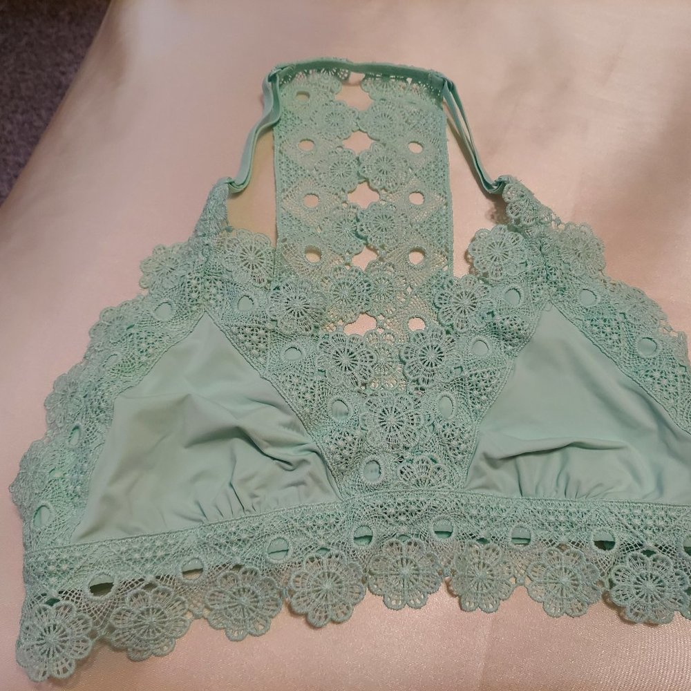 Bralette, sea green